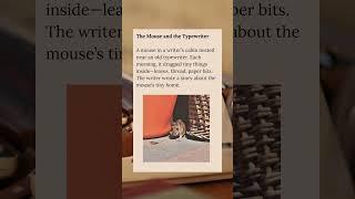 The Mouse and The Typewriter #wholesome #mouse