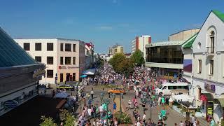 Бресте грандиозные гуляния — городу 1000 лет . Советская. Mavic2 pro