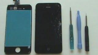 iPhone 4 Screen Repair Tutorial Verizon Sprint CDMA | GadgetMenders.com