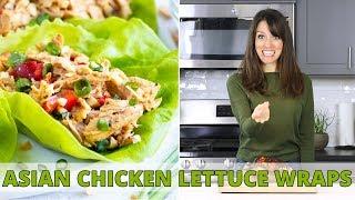 Quick & Easy Asian Chicken Lettuce Wraps