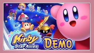 KIRBY STAR ALLIES  Die komplette Demo! "Grasland" & "Höhle & Schloss"