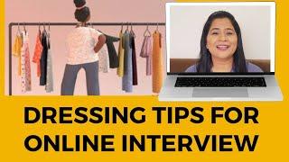 How To Dress For Online Interview | Prettify By Surbhi (Hindi + Simple English)