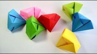 Origami diamond paper