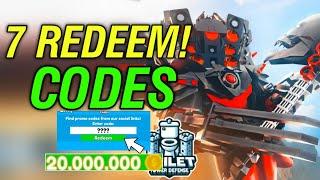 New! Update!TOILET TOWER DEFENSE CODES - TOILET TOWER DEFENSE CODES 2024