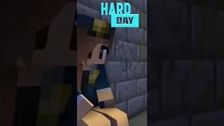 Minecraft Prison Escape  - Hard Day (POO)  #shorts