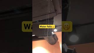 condensate water #airconditioningservice #accleaning #acrepair #airconditioningunit #waterfall