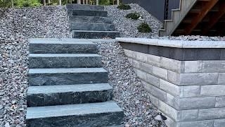 Why Contractors Love These High-End Natural Stone Boulders, Flagstone, & Steps