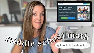 My Favorite CTCMath Features for Middle School Homeschool Math