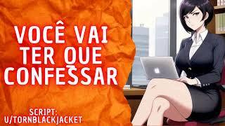 (ROLEPLAY LESBICO) ADVOGADA QUER QUE VOCÊ CONFESSE DE QUALQUER MANEIRA