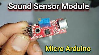 Adraxx Sound Sensor module Micro For Arduino ARM and Other MCU