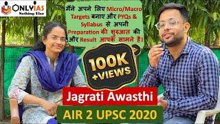 Importance of PYQs Analysis & Syllabus for Beginners | AIR 2 Jagrati Awasthi UPSC 2020 | #OnlyIAS