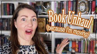 The final BOOK UNHAUL before I’m moving: cozy bookshelf summer clean️