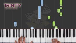 Canzonet / TRINITY Piano Grade 2 2021-2023 / Synthesia Piano tutorial