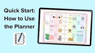 Quick start: how to use the planner | Penly app tutorial