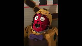 Springlock Training in real life FNAF VHS Tape #shorts spring lock failure