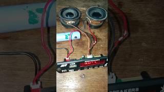 Bluetooth card se two speaker bajaye #viral #Tech dk experiment