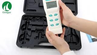 AZ8403 Portable Oxygen analyzer meter water aquaculture content oxygen detect concentration