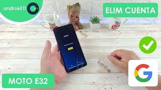 Eliminar Cuenta de Google Motorola Moto E32 | Android 11