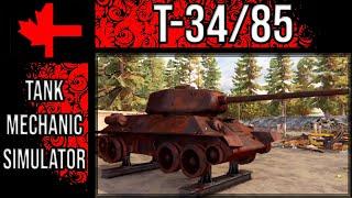 Building An T-34/85 - Tank Mechanic Simulator