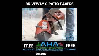 Pavers installation in Ellijay Georgia by AHA Outdoor Creations