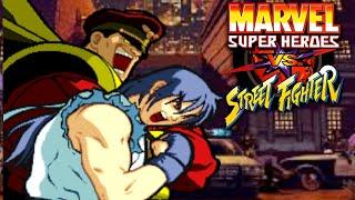 Marvel Super Heroes Vs Street Fighter - Bison & Ken