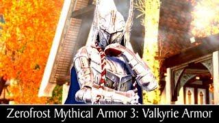 Skyrim Special Edition: ▶️ Zerofrost Mythical Armor 3: Valkyrie Armor ◀️ Mini Mod Showcase