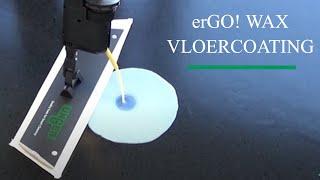 Vloercoating met de erGO! wax vloerreinigingsysteem