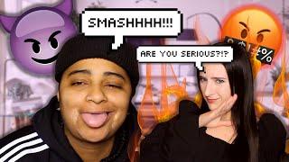 SMASH OR PASS PRANK ON GIRLFRIEND | LGBT EDITION ️‍