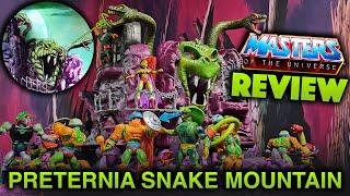 Motu Origins Preternia Snake Mountain REVIEW! The Snakemen Lived There FIRST!