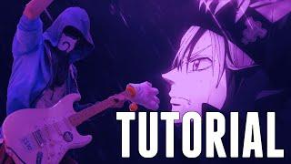 [Tutorial] Black Clover Opening 10 Full - Black Catcher (Guitar Cover) Vickeblanka ブラッククローバー