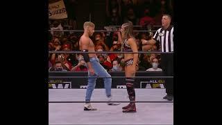 Orange Cassidy vs Britt Baker edit  #wwe #orangecassidy #shorts #viralvideo