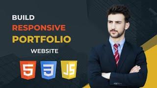 Simple Portfolio Website HTML CSS| Code With Bismillah