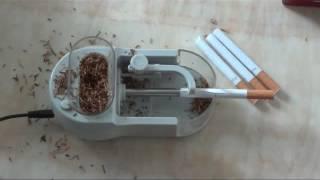 Mini electric filling -rolling machine for tobacco