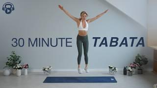 30 Minute Full Body Tabata Workout w/ Anna!  - Full Body - Cardio - Core - Strength