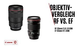 Objektivvergleich RF 135mm F1.8 L IS USM vs. EF 135mm F2 L USM