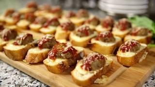 Quick & Easy: Kirkland Signature Baguettes + Meatballs 2-Ways