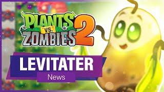 PvZ 2 Upcoming Content: Levitater & Mega Gatling Pea Unfinished Gameplay! (News) | Plants vs Zombies