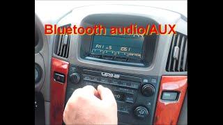 Bluetooth audio/AUX в Lexus RX300