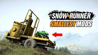 Snowrunner Top 10 Smallest Mods | All Tiny Mods