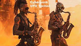 UFO Cyberpunk Techno House Music Trance #cyberpunk #techno #music #fantastic #trance #technorock