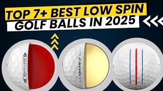 Top 7+ Best Low Spin Golf Balls in 2025