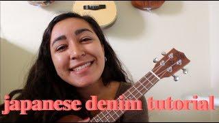 Japanese Denim - Daniel Caesar (ukulele TUTORIAL)