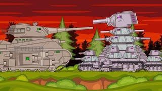 KV-44 vs Leviathan | “Revenge of the Ghosts” Tank Cartoon