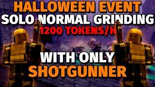 TDX Solo Grinding Halloween Event Normal Mode With Only One Tower | Tower Defense X