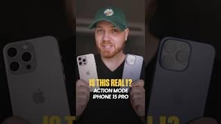 iPhone 15 Pro Action Mode: It’s Fake? #apple #iphone15promax #contentcreators