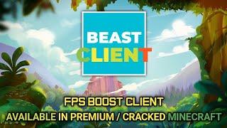 BEAST CLIENT (MINECRAFT FPS BOOST CLIENT) 2021!!! [BEAST CLIENT]