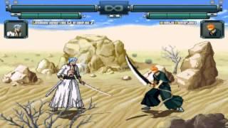 Bleach - Grimmjow all moves + special moves (Mugen)