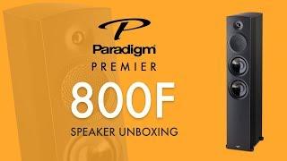 Paradigm Premier 800F Speakers Unboxing