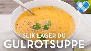 Gulrotsuppe med ingefær og chili på 30 minutter | TINE Kjøkken