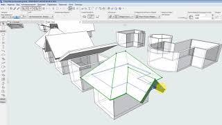 [Урок ArchiCAD] Создание 10 видов кровли за 10 мин